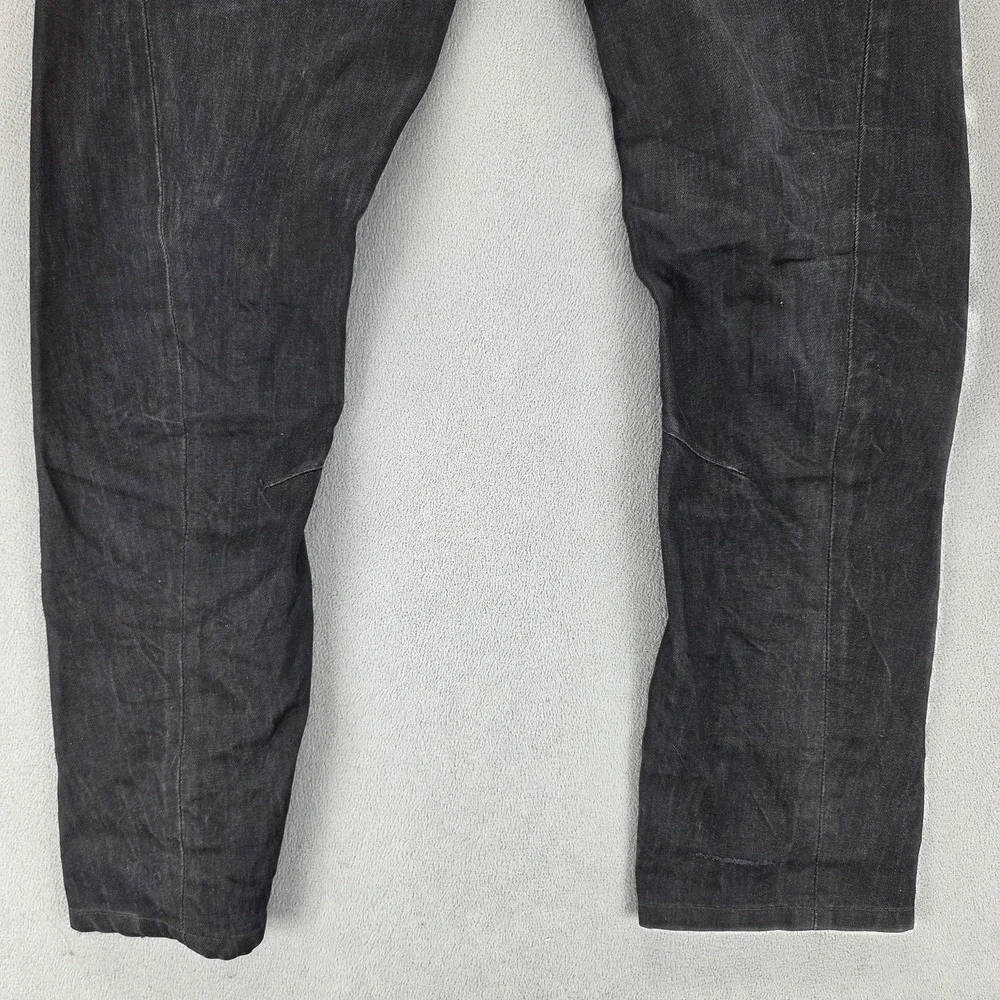 Vintage Levis Engineered Jeans Womens Black Twisted Zip Fly Fits 30x28